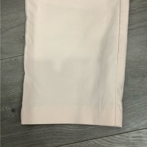 Women's Cynthia Rowley 14 Large Pull On Pants Peach Straight Stretch Ankle NWT - Picture 6 of 9
